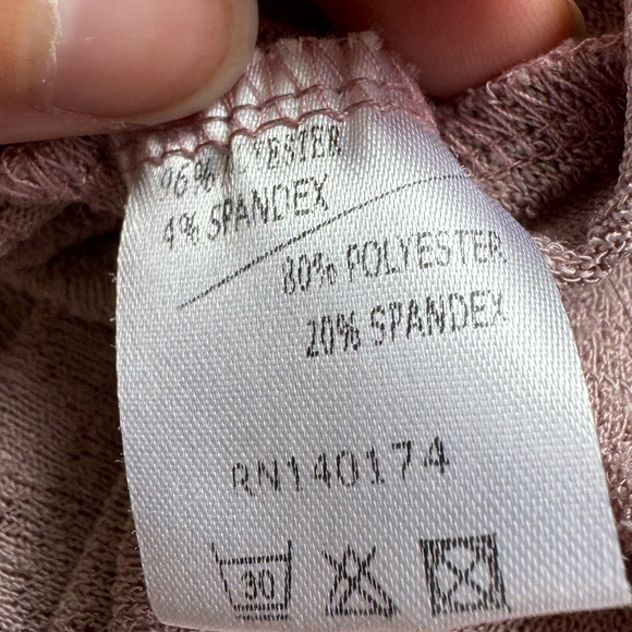 Reborn shirt women XL short ruffle sleeve mesh lace top blouse pink - Picture 6 of 9